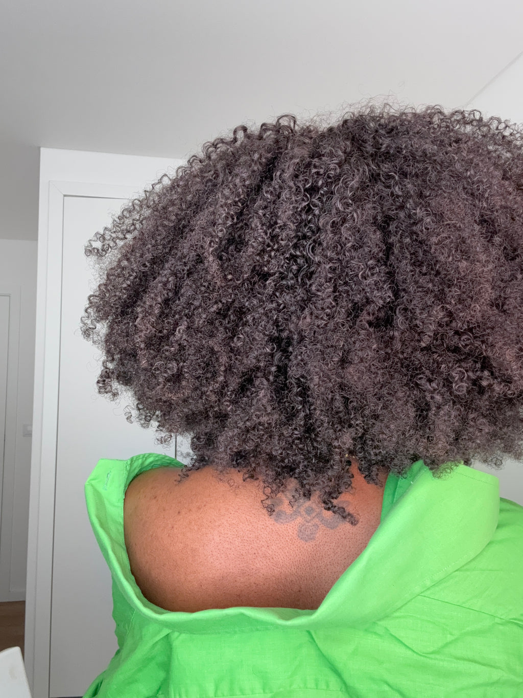 THE CROWN ( Afro Kinky 4C ) - Half Wig