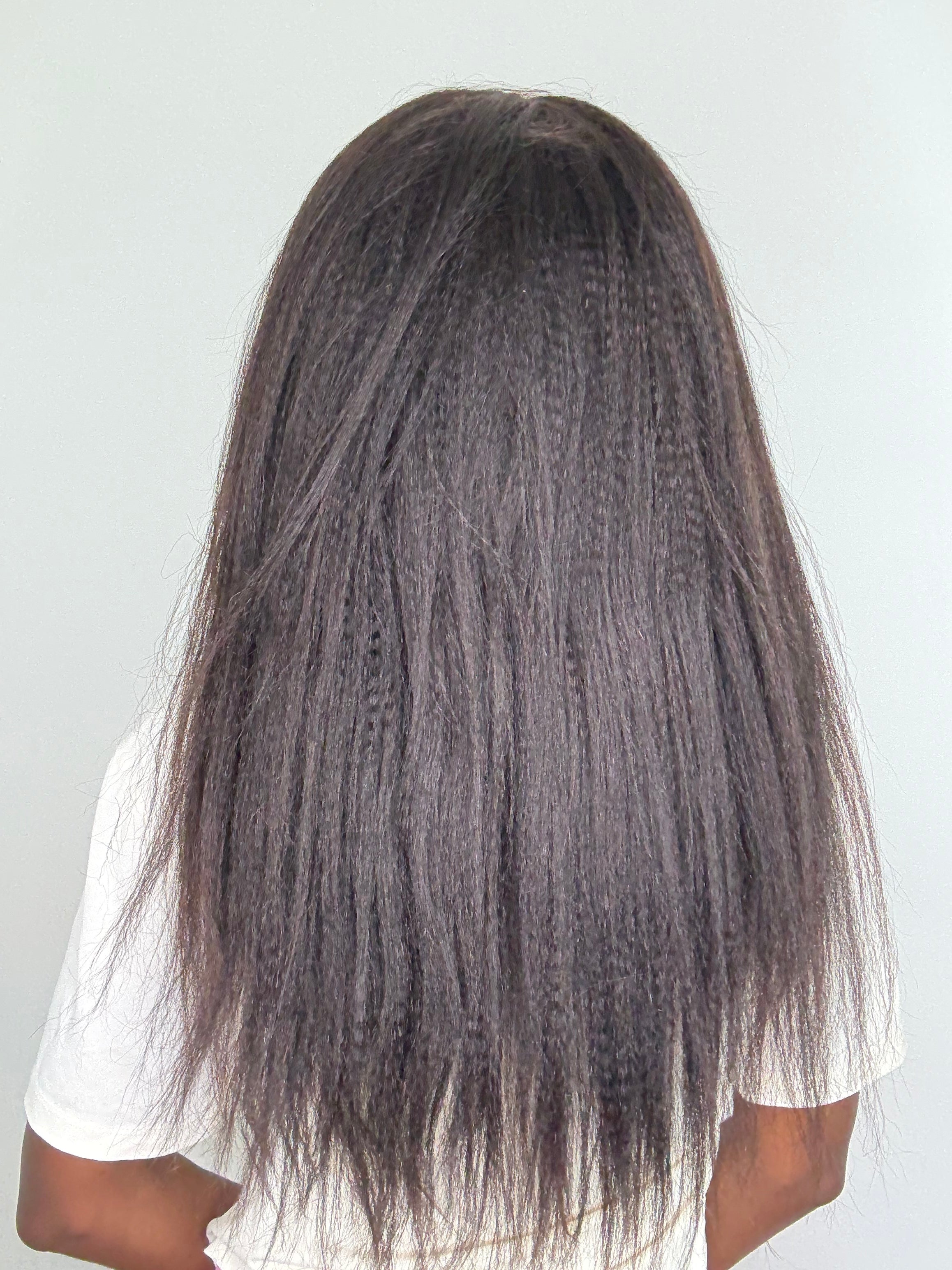 Light Kinky Straight 20’ (Half Wig)