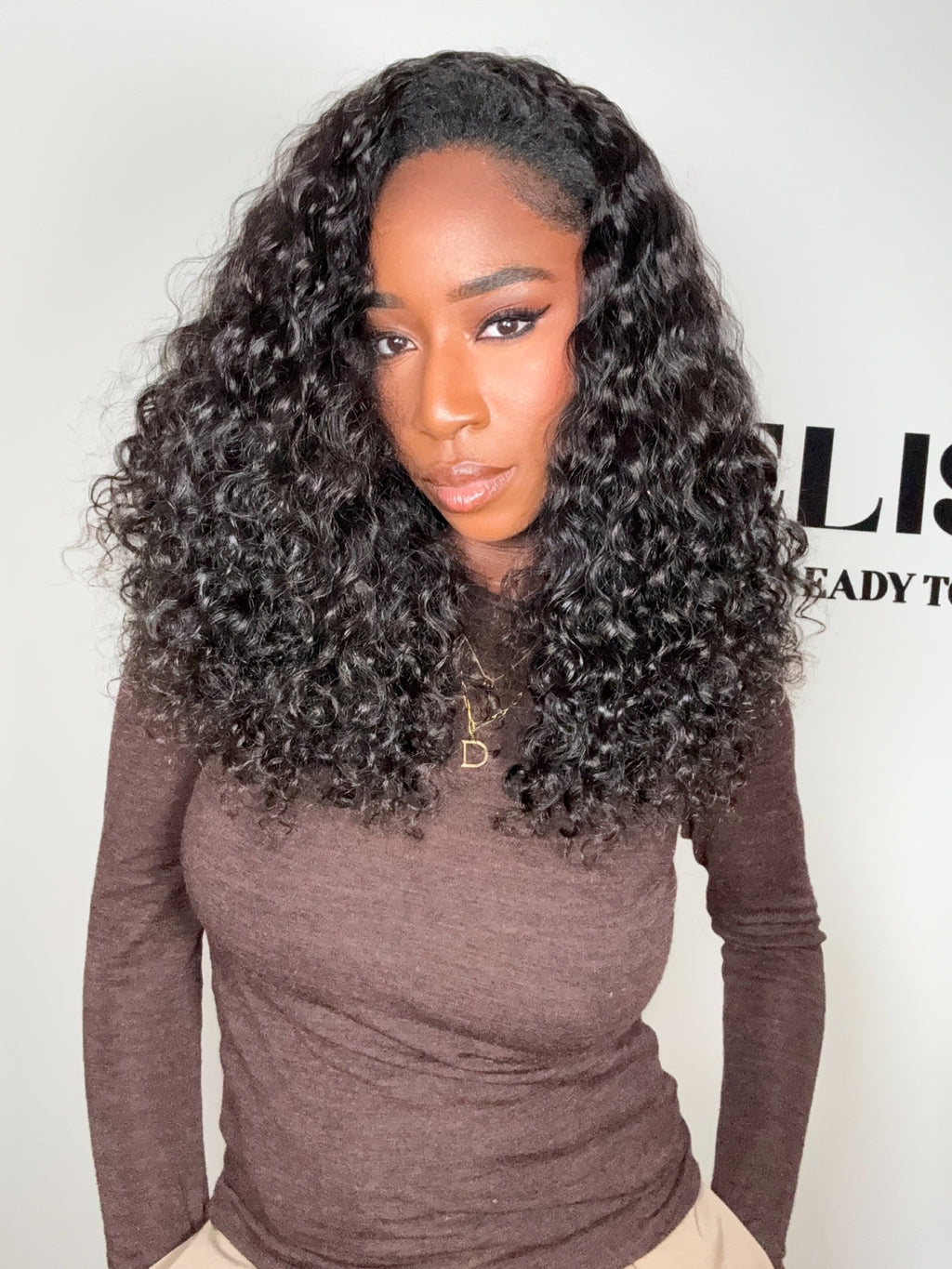 THE SIA Half Wig - 3b curly - Précommande