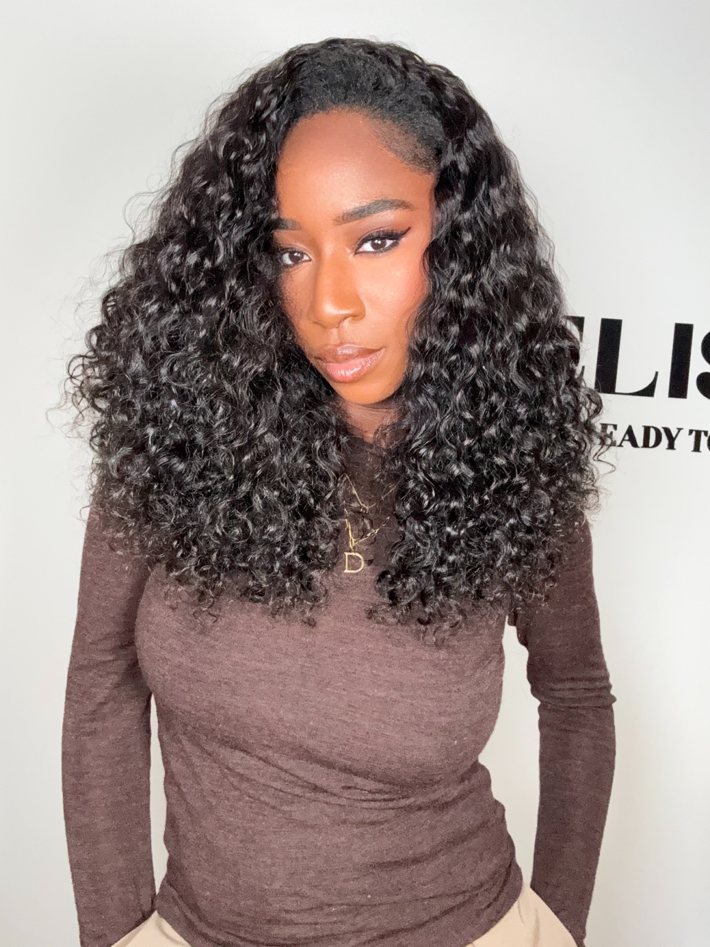THE SIA Half Wig - 3b curly - Précommande