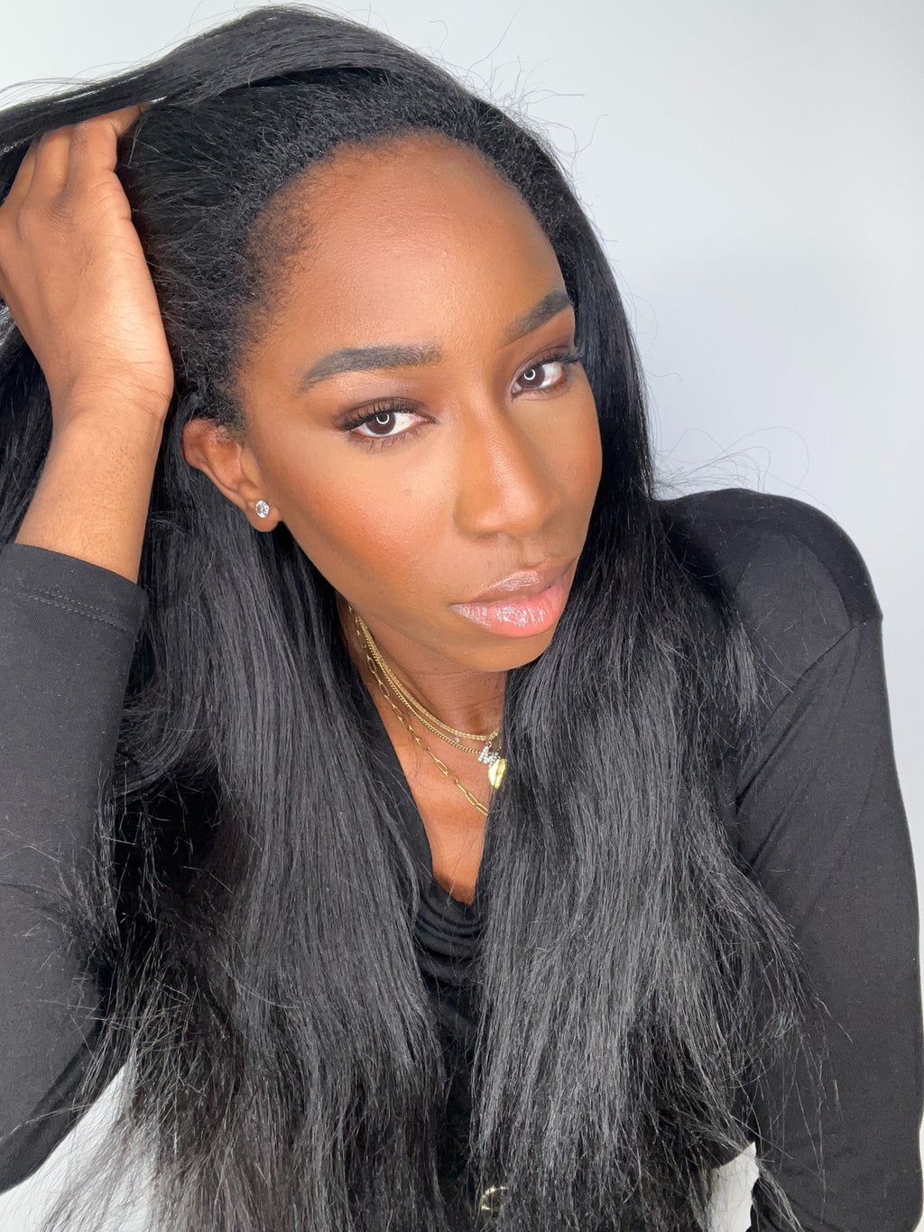 YARA - yaki straight Half Wig