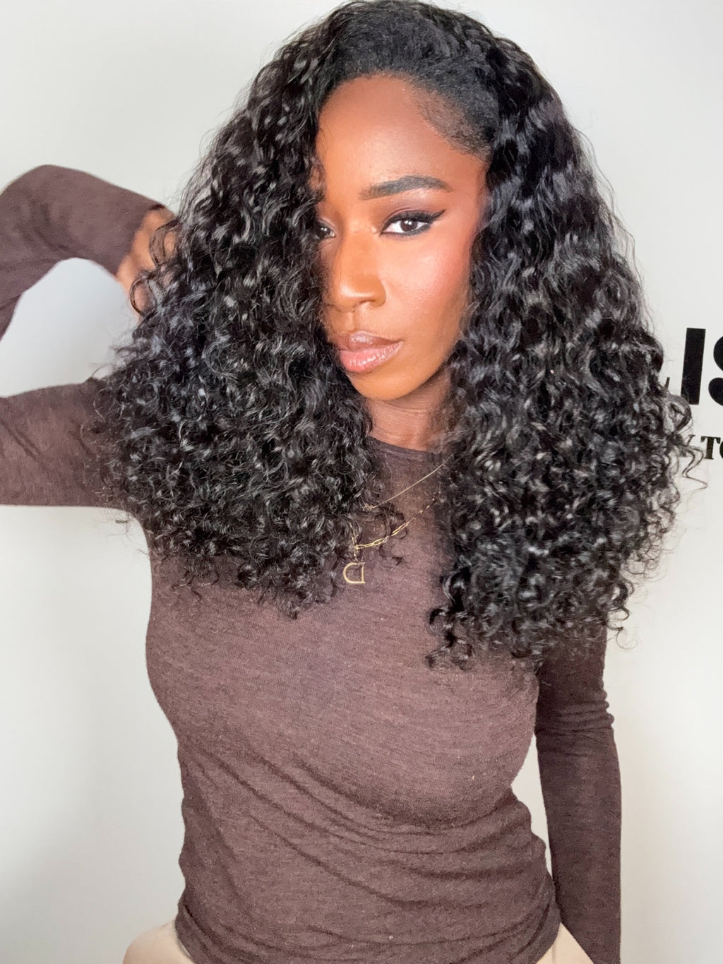 THE SIA Half Wig - 3b curly - Précommande