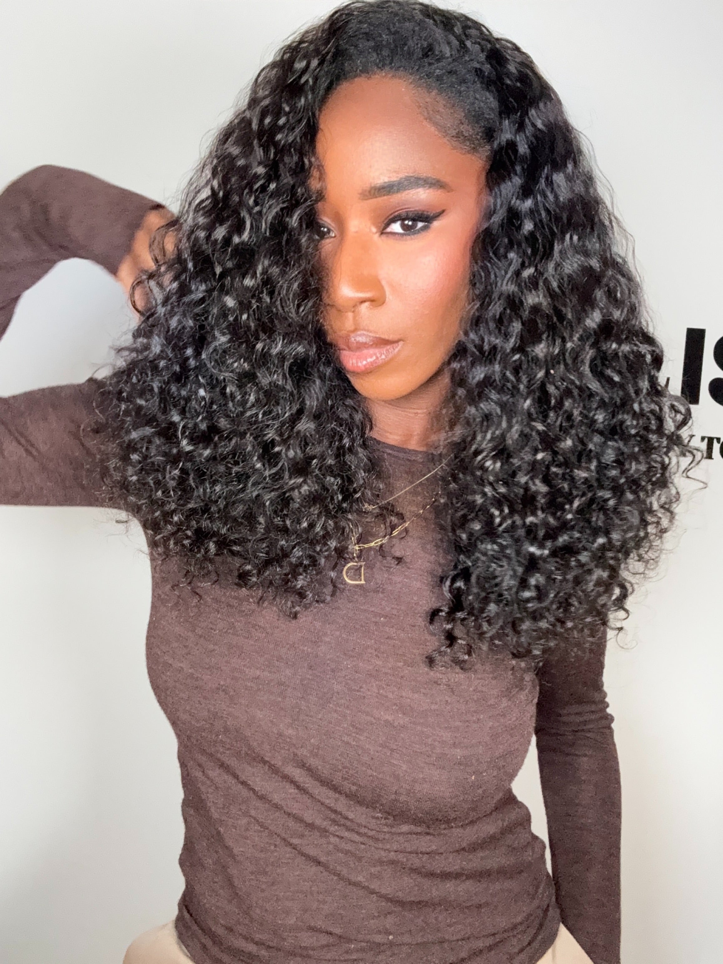 THE SIA Half Wig - 3b curly - Précommande