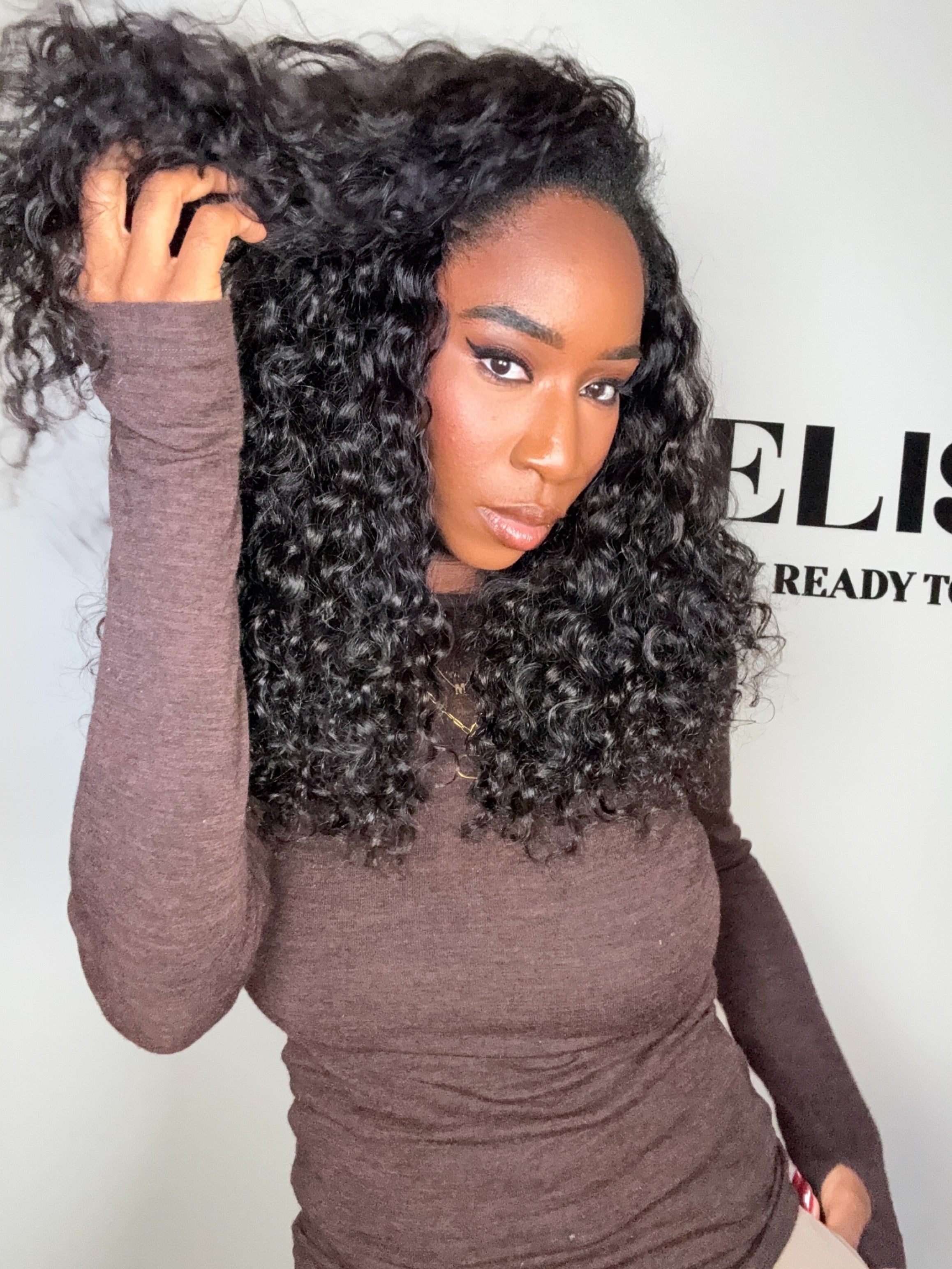 THE SIA Half Wig - 3b curly - Précommande