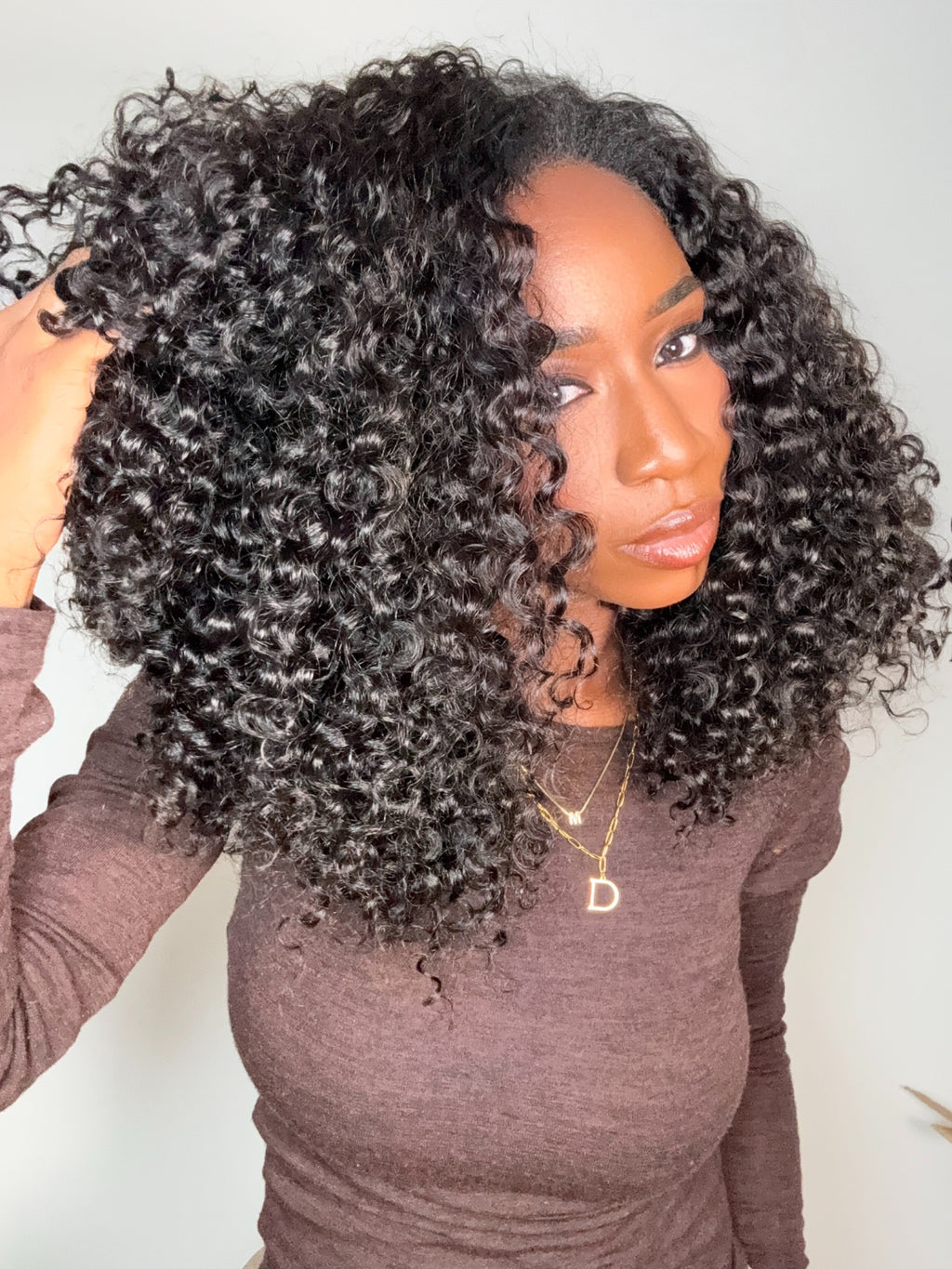 THE SUKY Half Wig - 3c Big pixie curly - Précommande