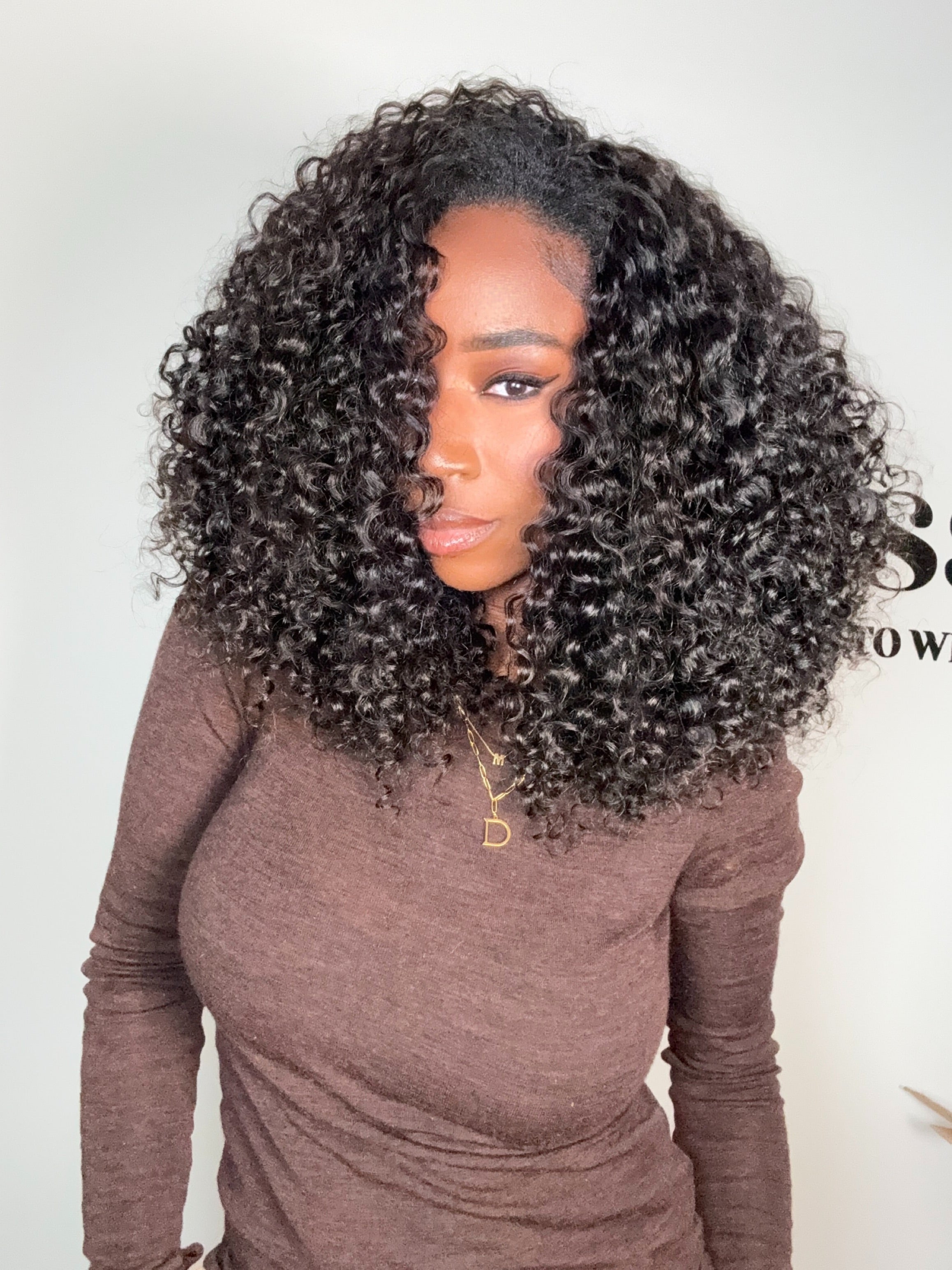 THE SUKY Half Wig - 3c Big pixie curly - Précommande