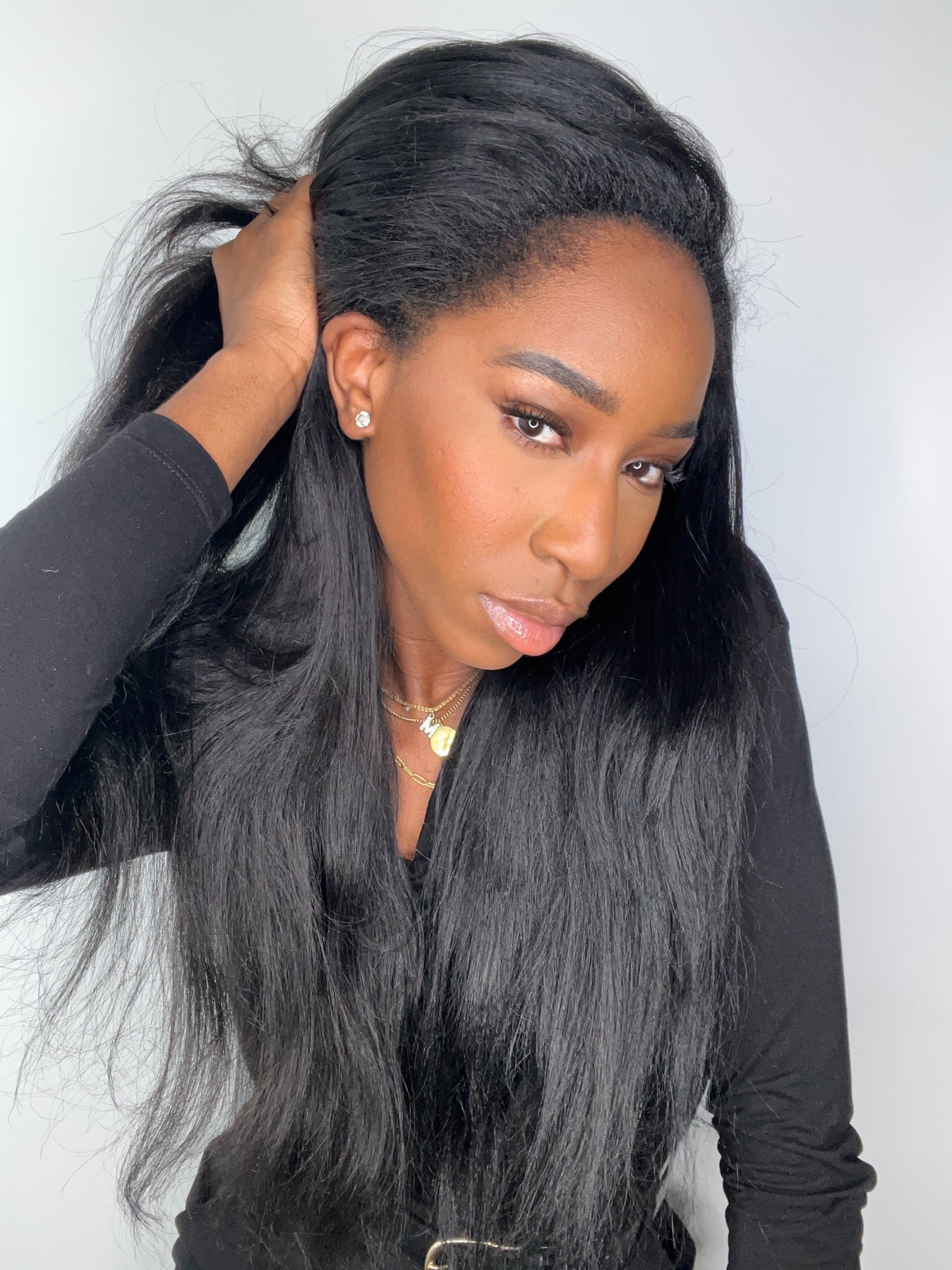 YARA - yaki straight Half Wig