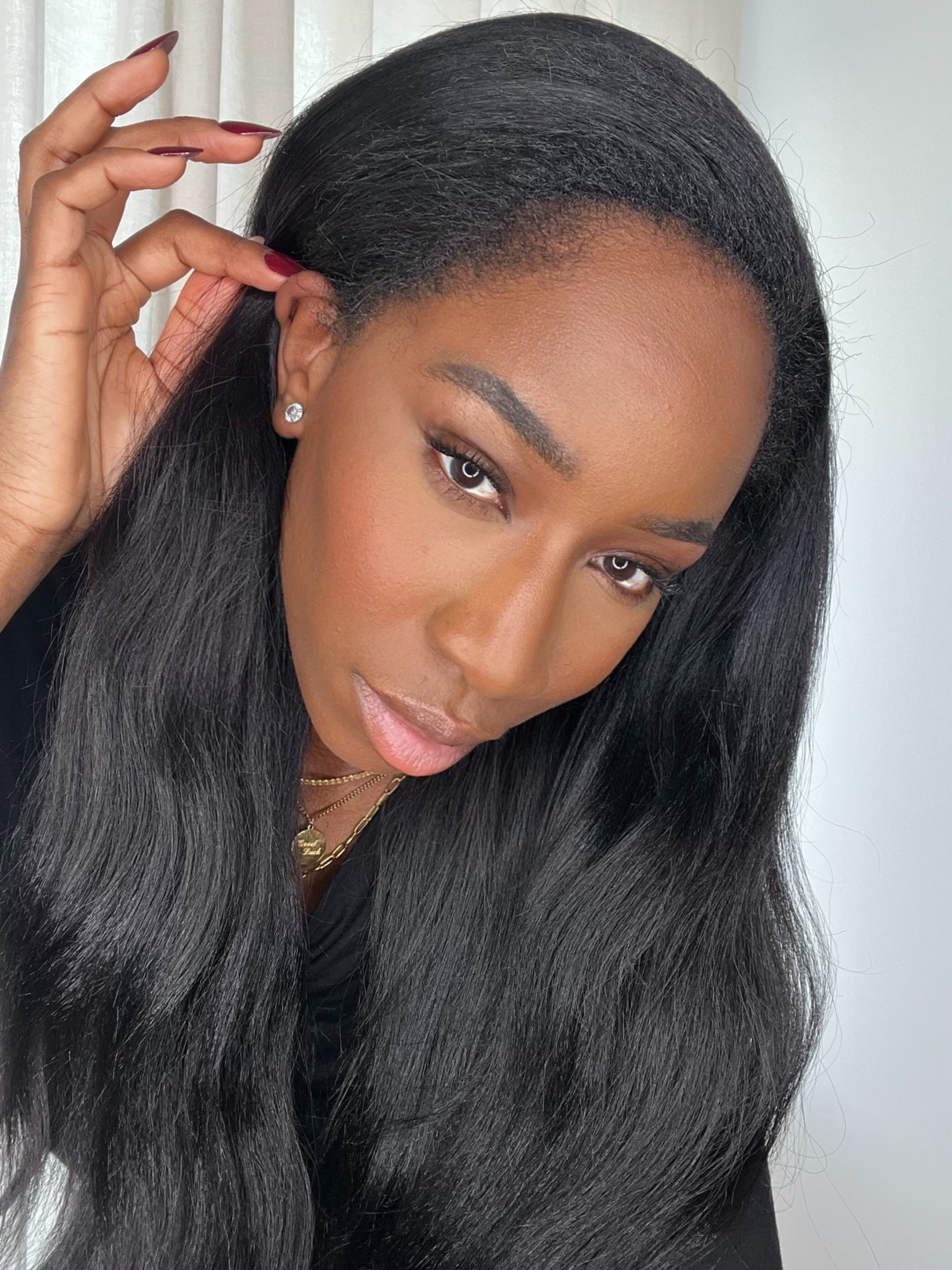 YARA - yaki straight Half Wig
