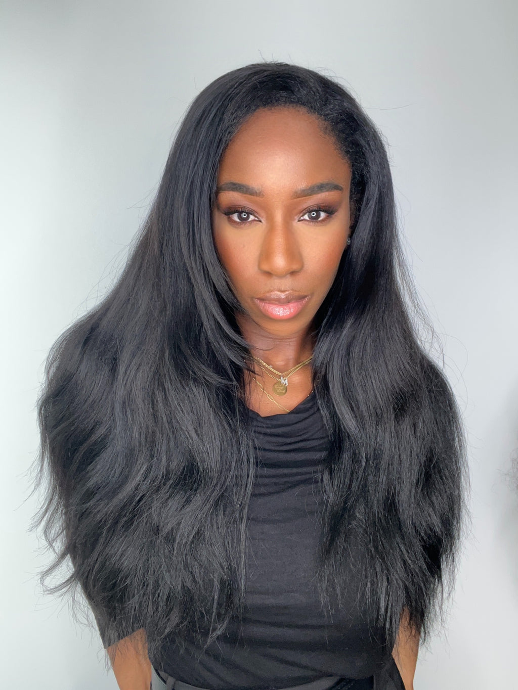 YARA - yaki straight Half Wig